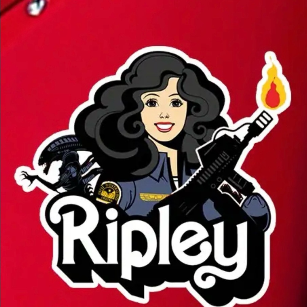 Vinyl sticker - Ellen Ripley Alien Barbie